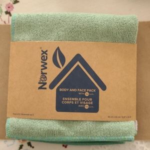 Small body and face towel three pack